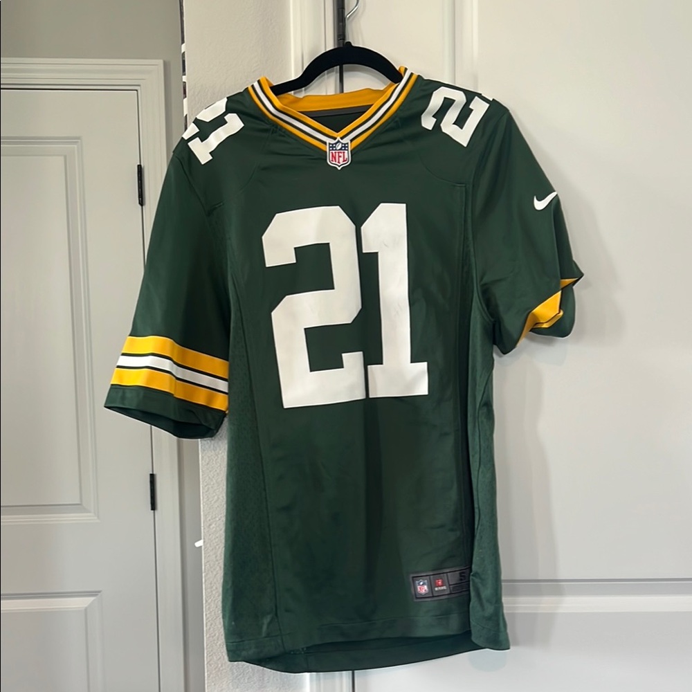Green Bay Packers Woodson #21 Green Jersey - Small
